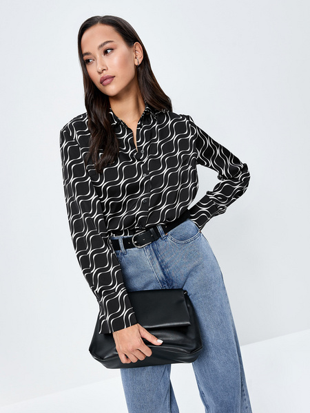 

Блуза женская ZARINA 3121114314-228 черная XS, 3121114314