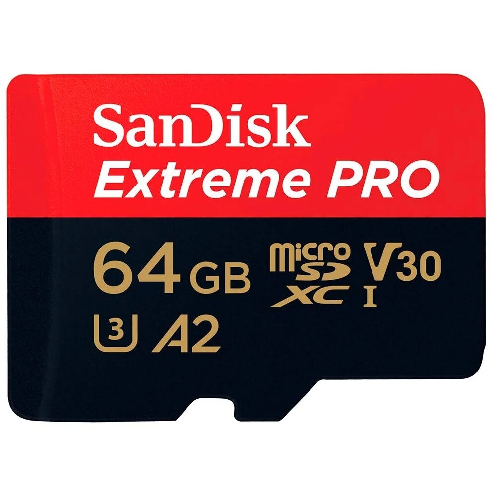 Карта памяти SanDisk Micro SDXC 64Гб (SDSQXCU-064G-GN6MA)