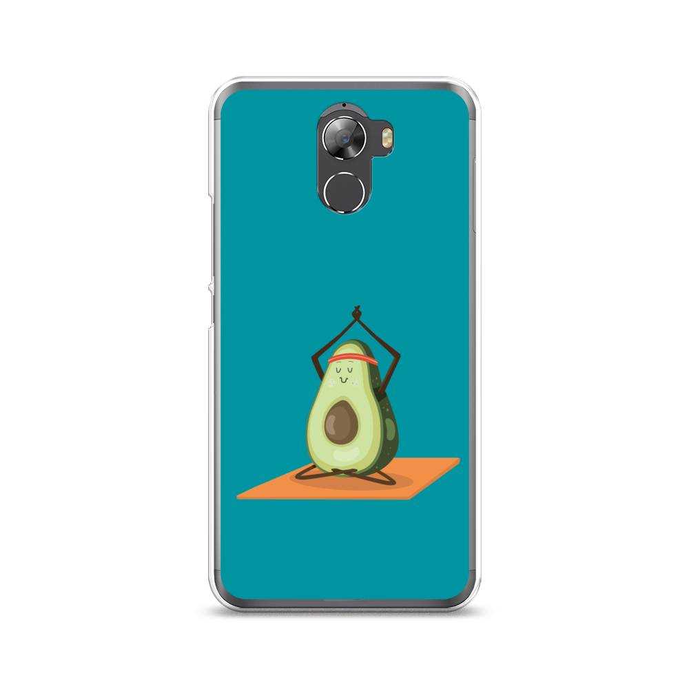 

Чехол на Wileyfox Swift 2 "Расслабься с авокадо", Голубой, 210350-6
