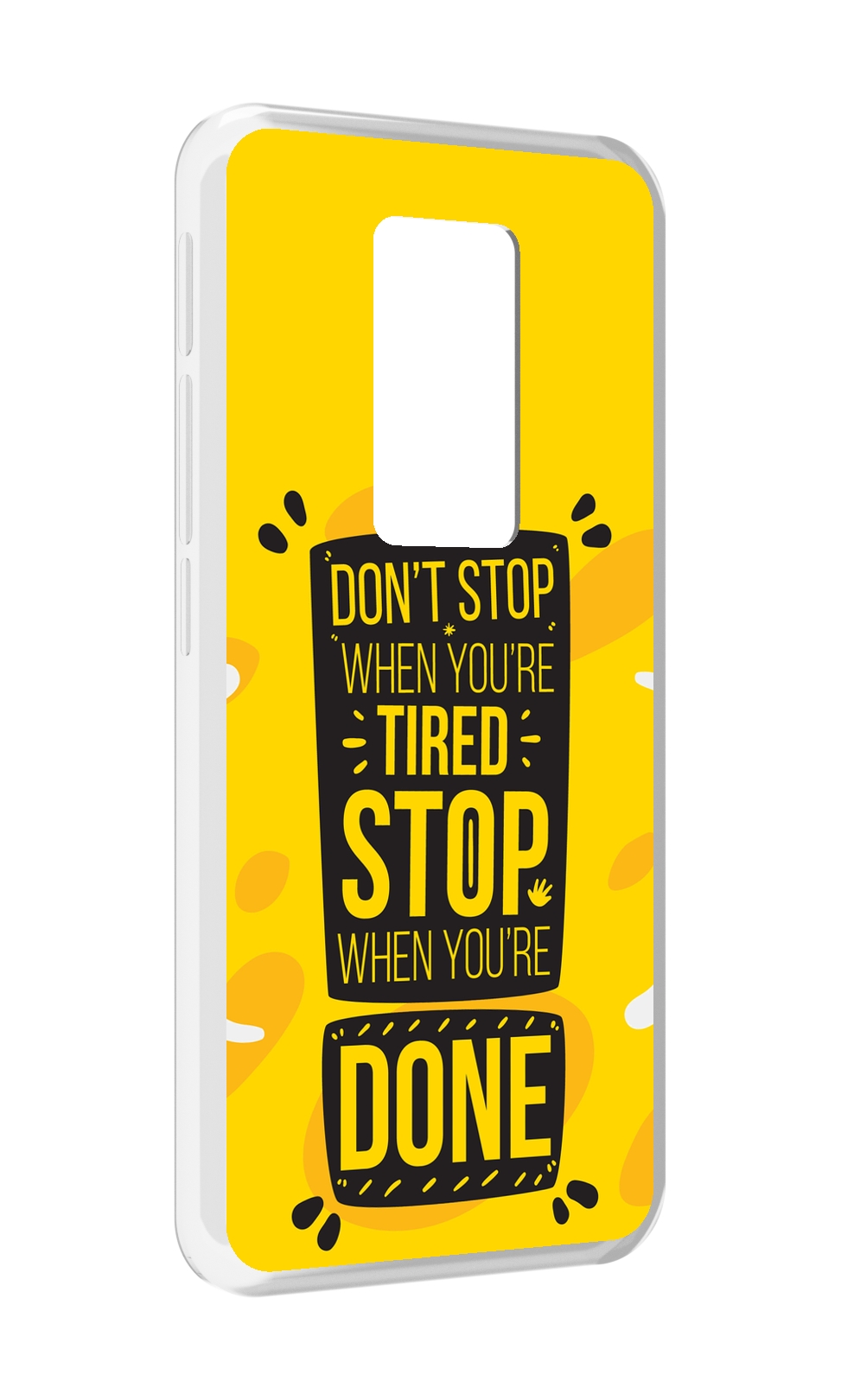 

Чехол MyPads yellow-done для Motorola Defy 2021, Прозрачный, Tocco