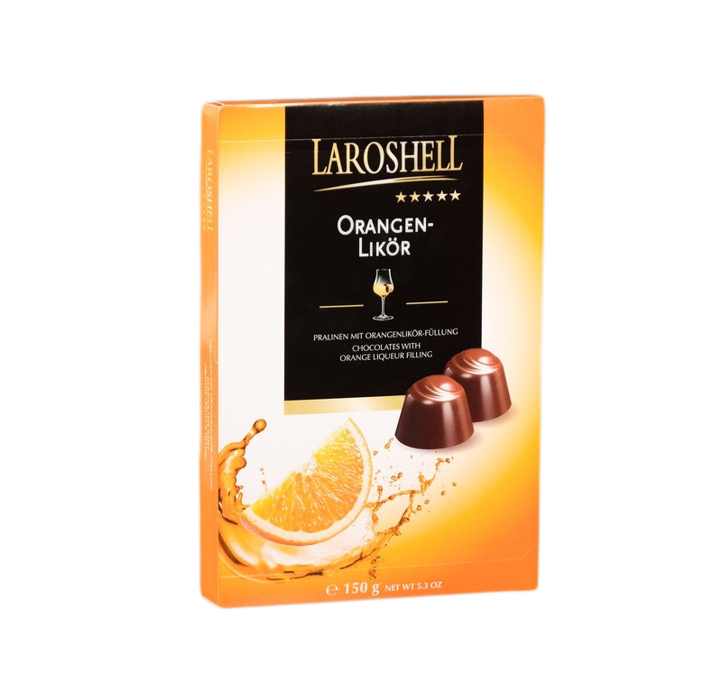

Конфеты пралине Laroshell Orangenlikör Pralinés Orange Liqueur Pralinés 150 г