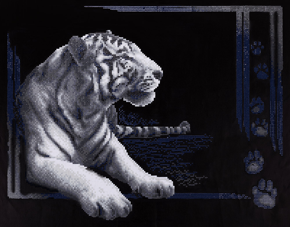 Мозаики Фрея Тигр, 38х48 см ALVR-26 018