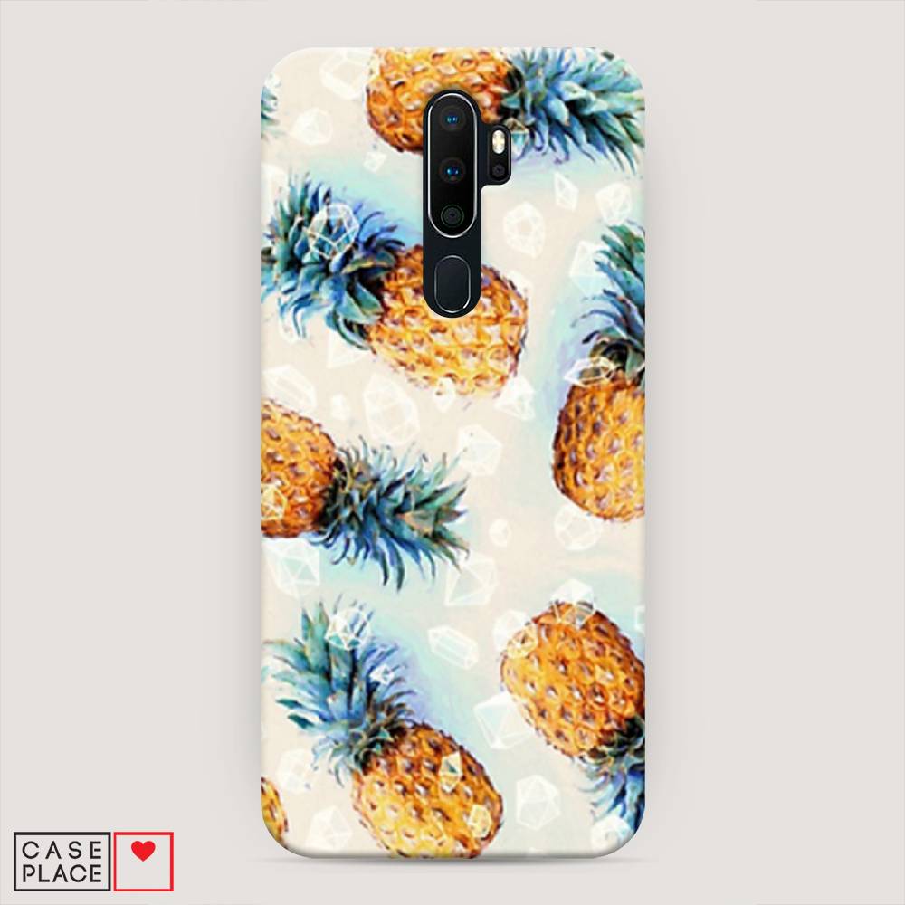 

Пластиковый чехол "Ананасы" на Oppo A9 (2020), 251920-2