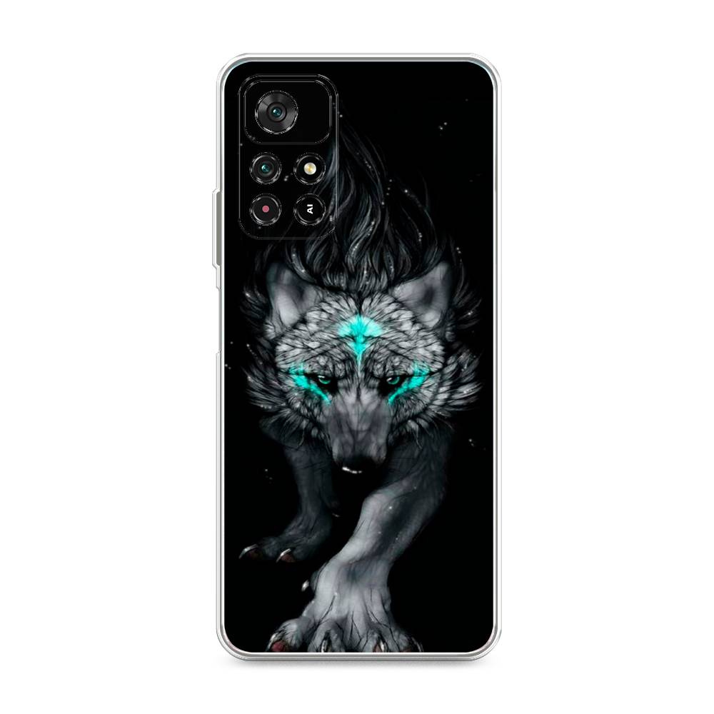 

Чехол Awog на Xiaomi Redmi Note 11 5G "Волшебный волк", Разноцветный, 311950-2
