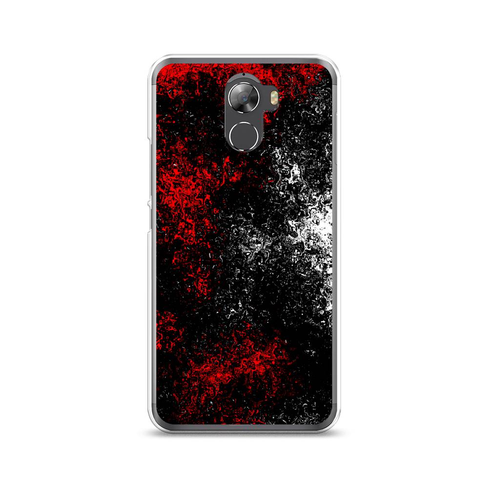 

Чехол на Wileyfox Swift 2 "Монотипия", Красный;черный;белый, 210350-3