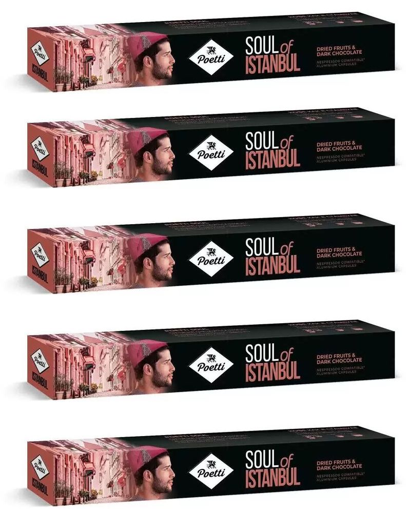 

Кофе в капсулах Poetti Soul of Istanbul, 50 капсул, poetti-istanbulkaps50
