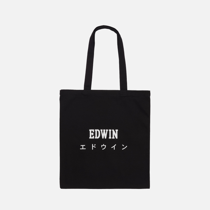 

Сумка шоппер унисекс Edwin Logo Tote, чёрный, Logo Tote
