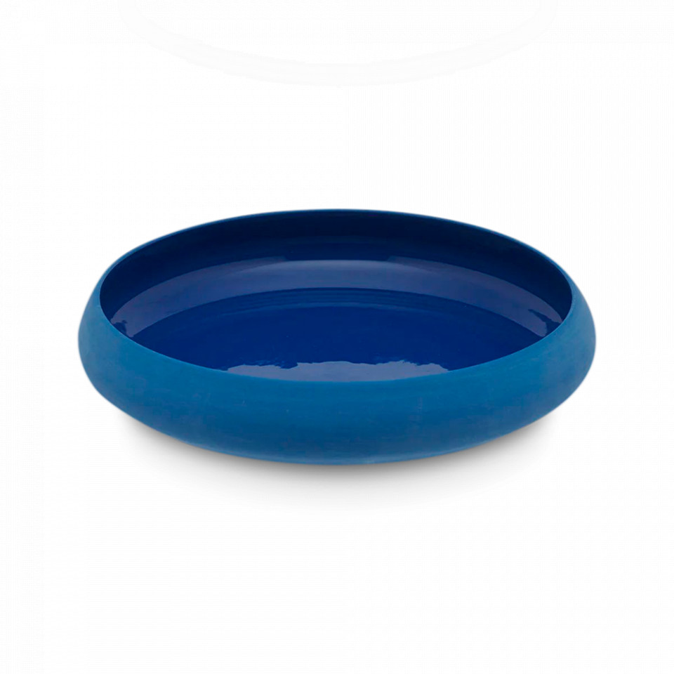 

Салатник BLEU GUY DEGRENNE Gourmet 22 см 1 л фарфор, синий матовый