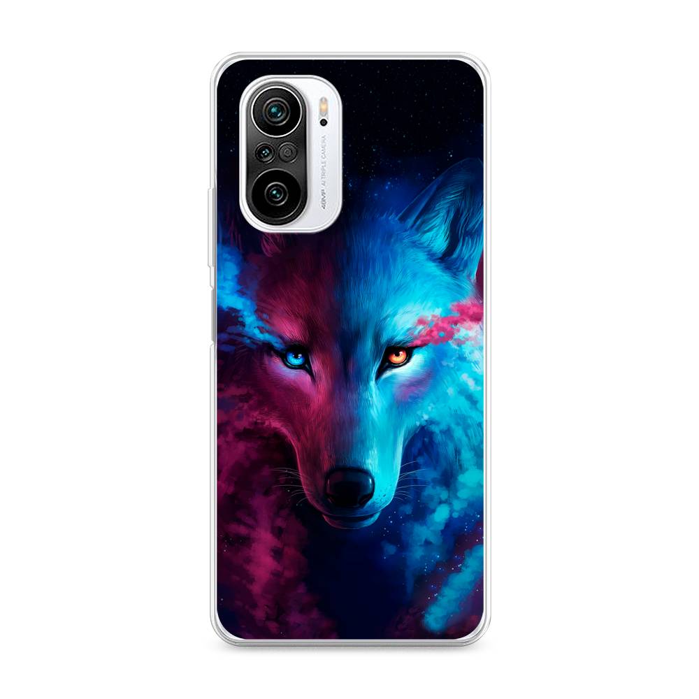 

Чехол Awog на Xiaomi Redmi K40 "Волшебный волк", Разноцветный, 310950-1