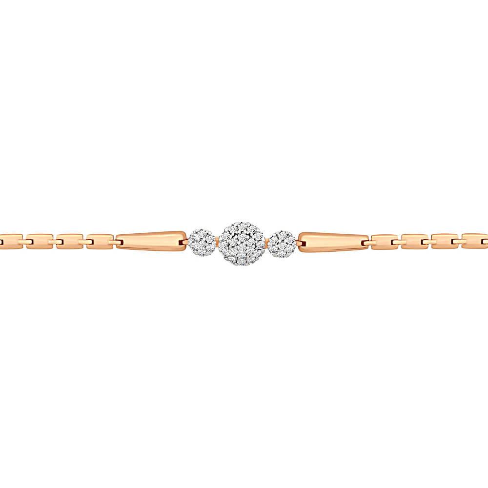 

Браслет из серебра с фианитом р.  Aquamarine 74356А_925_з, 74356А_925_з