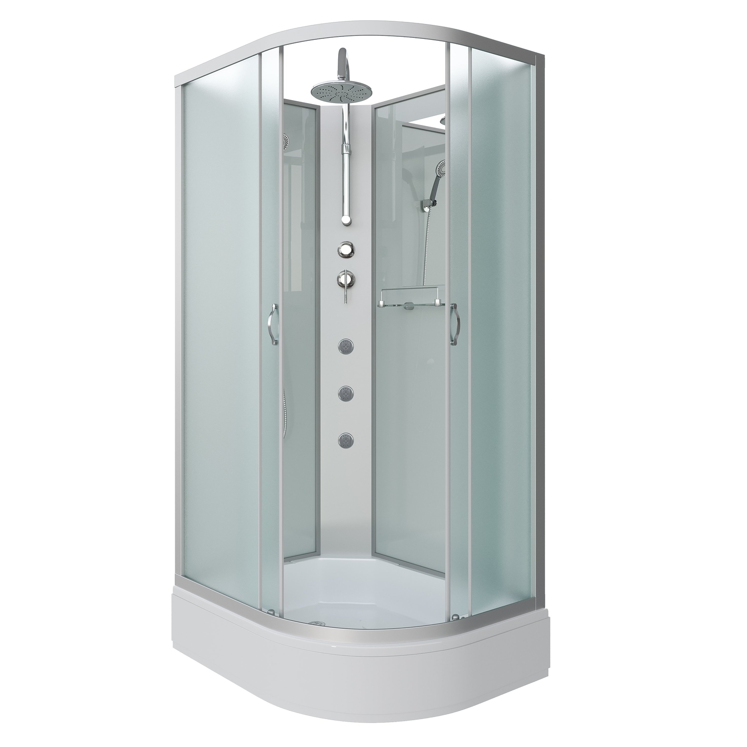 

Душевая кабина Niagara Classic NG-33194-14BKTG 110х90 с гидромассажем