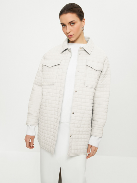 

Куртка женская ZARINA 3123466116-60 бежевая L, Бежевый, 3123466116