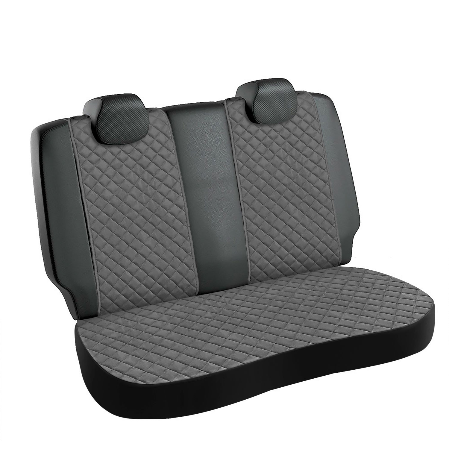 Накидка на заднее сиденье автомобиля АвтоЕва Серая