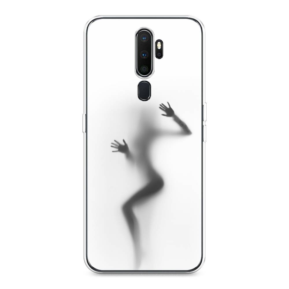 

Чехол Awog на Oppo A5/A9 2020 "Девушка в душе", Разноцветный, 251350-7