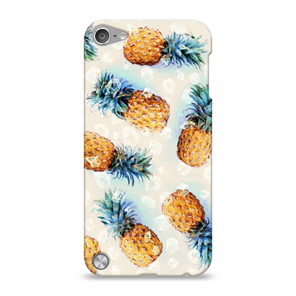 

Пластиковый чехол "Ананасы" на Apple iPod Touch, 11120-2