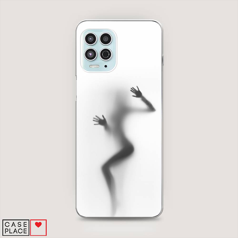 

Чехол Awog на Motorola Moto G100 "Девушка в душе", Разноцветный, 241650-7