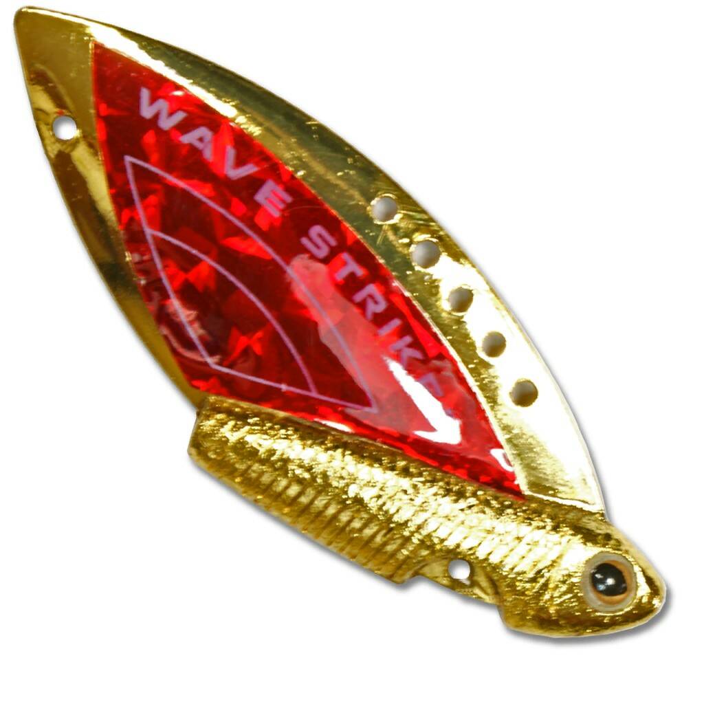 

Блесна Kosadaka Цикада Wave Striker 21g Gold/Red, 00-00034429