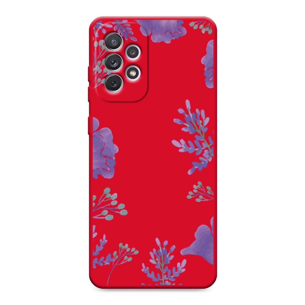 

Чехол Awog на Samsung Galaxy A73 "Сиреневая цветочная рамка", Прозрачный;фиолетовый, 2104653-1