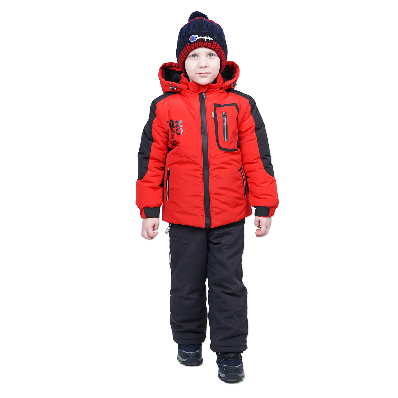 фото Куртка детская bonito kids ор087 цв. красный р. 152