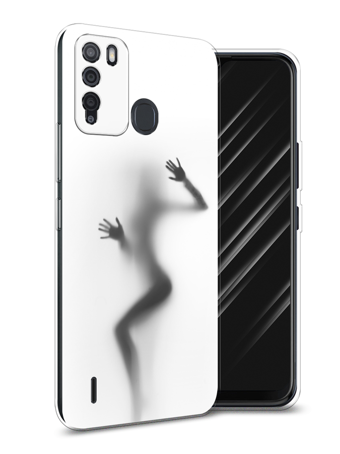 

Чехол Awog на Itel Vision 1 Pro "Девушка в душе", Разноцветный, 3200350-7