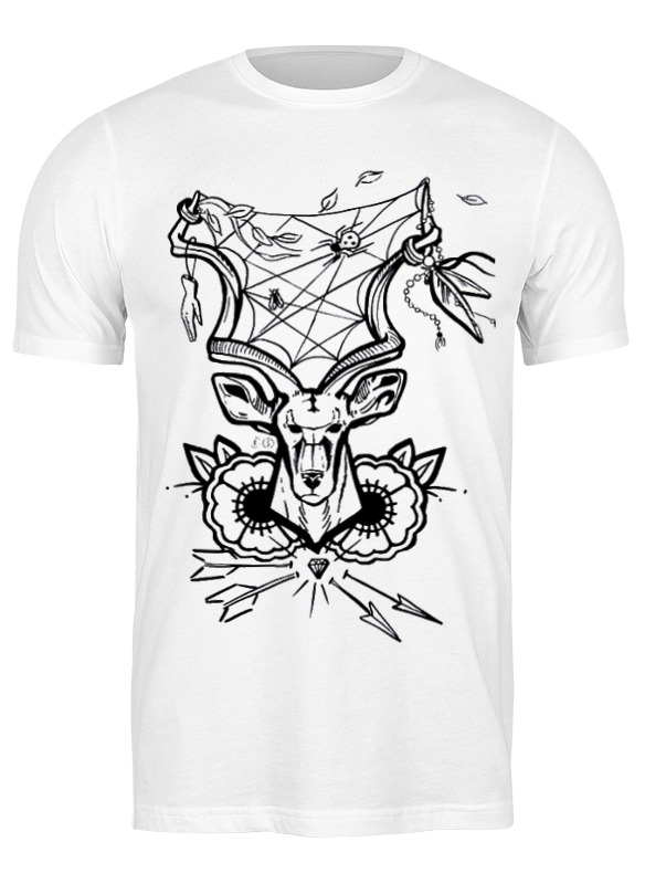 

Футболка мужская Printio Koodоо t m белая 3XL, Белый, Koodоо t m