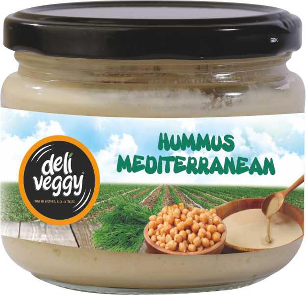

Хумус по СРЕДИЗЕМНОМОРСКИ, 300 гр Deli Veggy 9523350