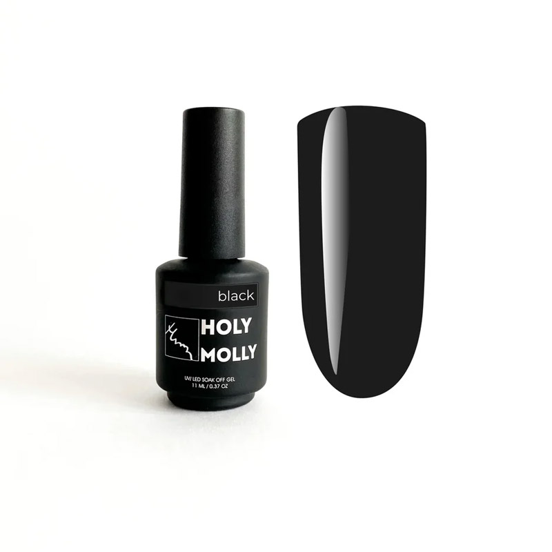 

Гель-лак Holy Molly Black, 11 мл