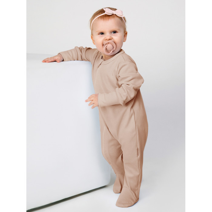 Комбинезон детский Amarobaby AB-OD21-FS3, бежевый, 68