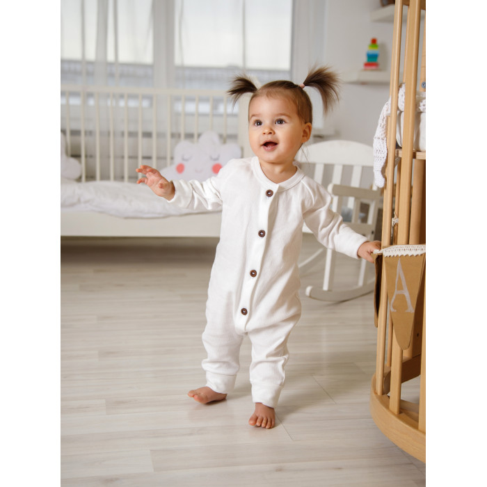 

Комбинезон детский Amarobaby AB-OD21-FS5, белый, 62, AB-OD21-FS5