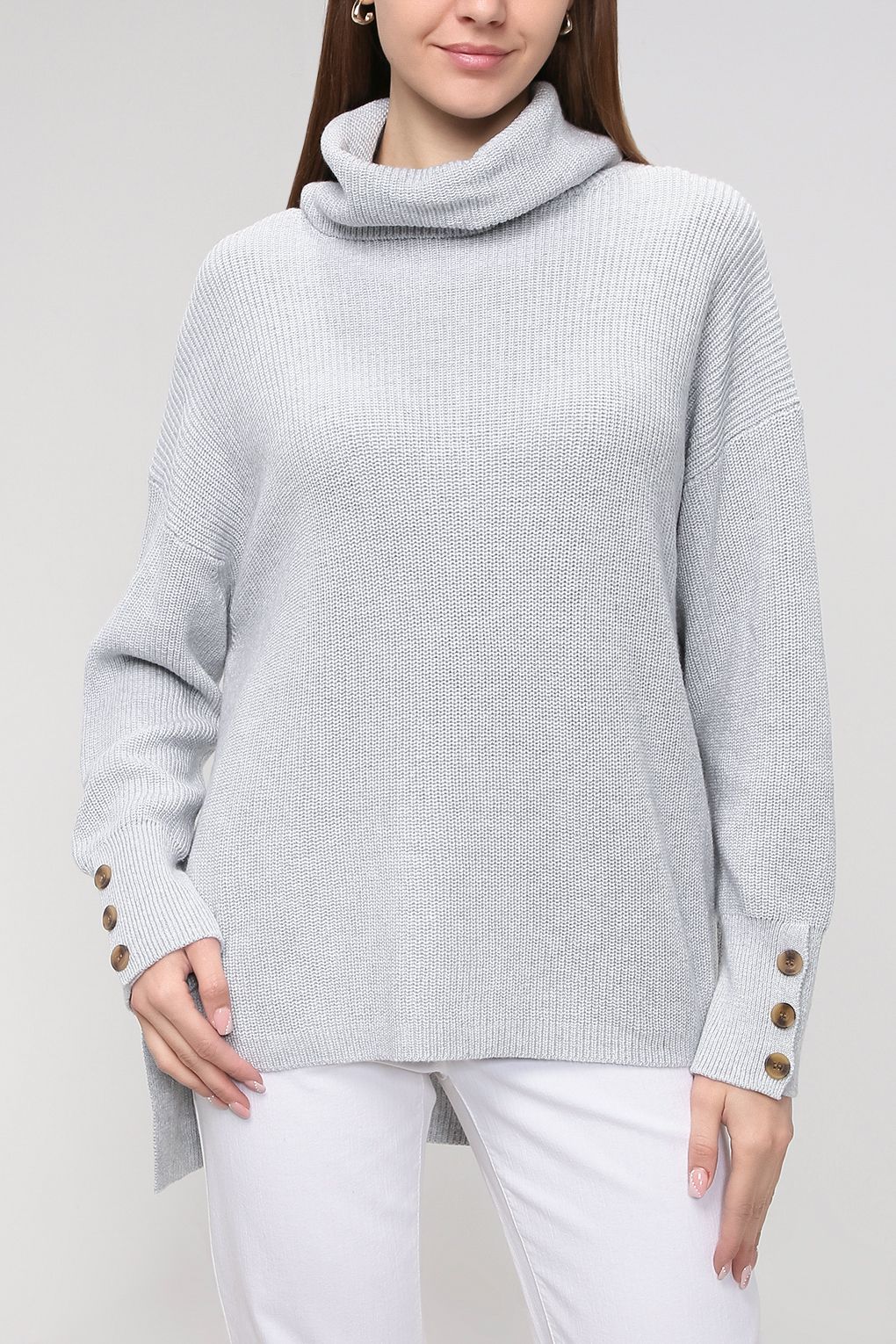 

Свитер женский Esprit 021EO1E329 серый L, 021EO1E329