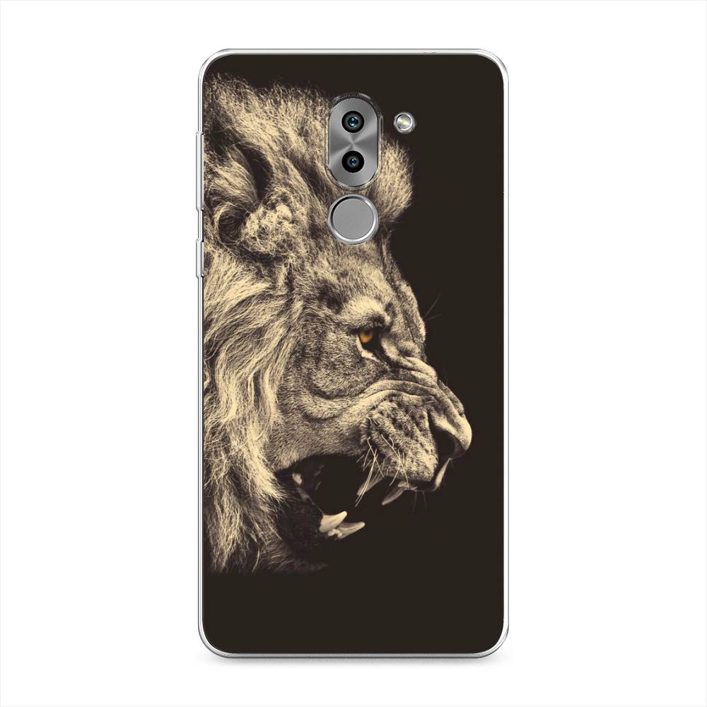 

Чехол Awog на Honor 6X "Львиный рык 2", Разноцветный, 60750-1