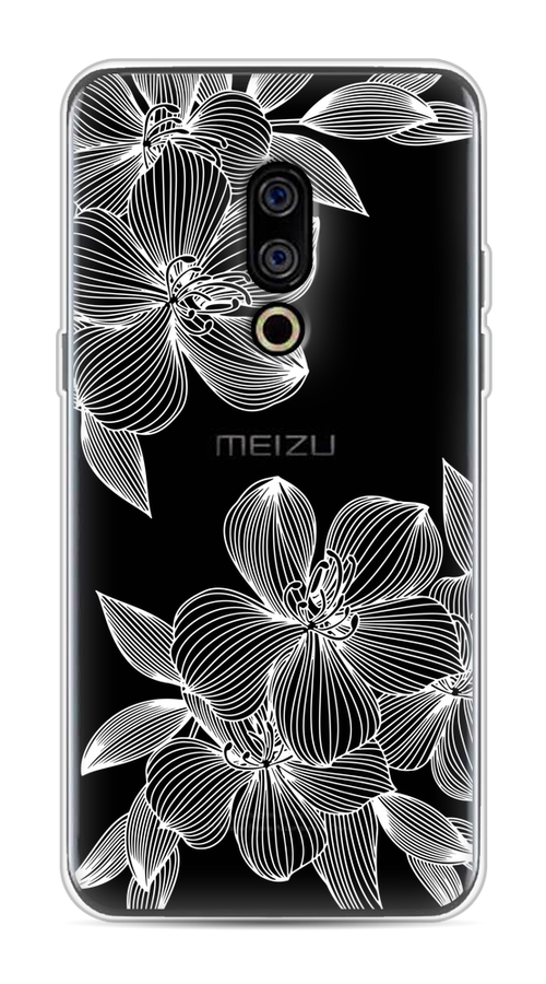 

Чехол на Meizu 15 "Крокус", Белый;прозрачный, 72650-1