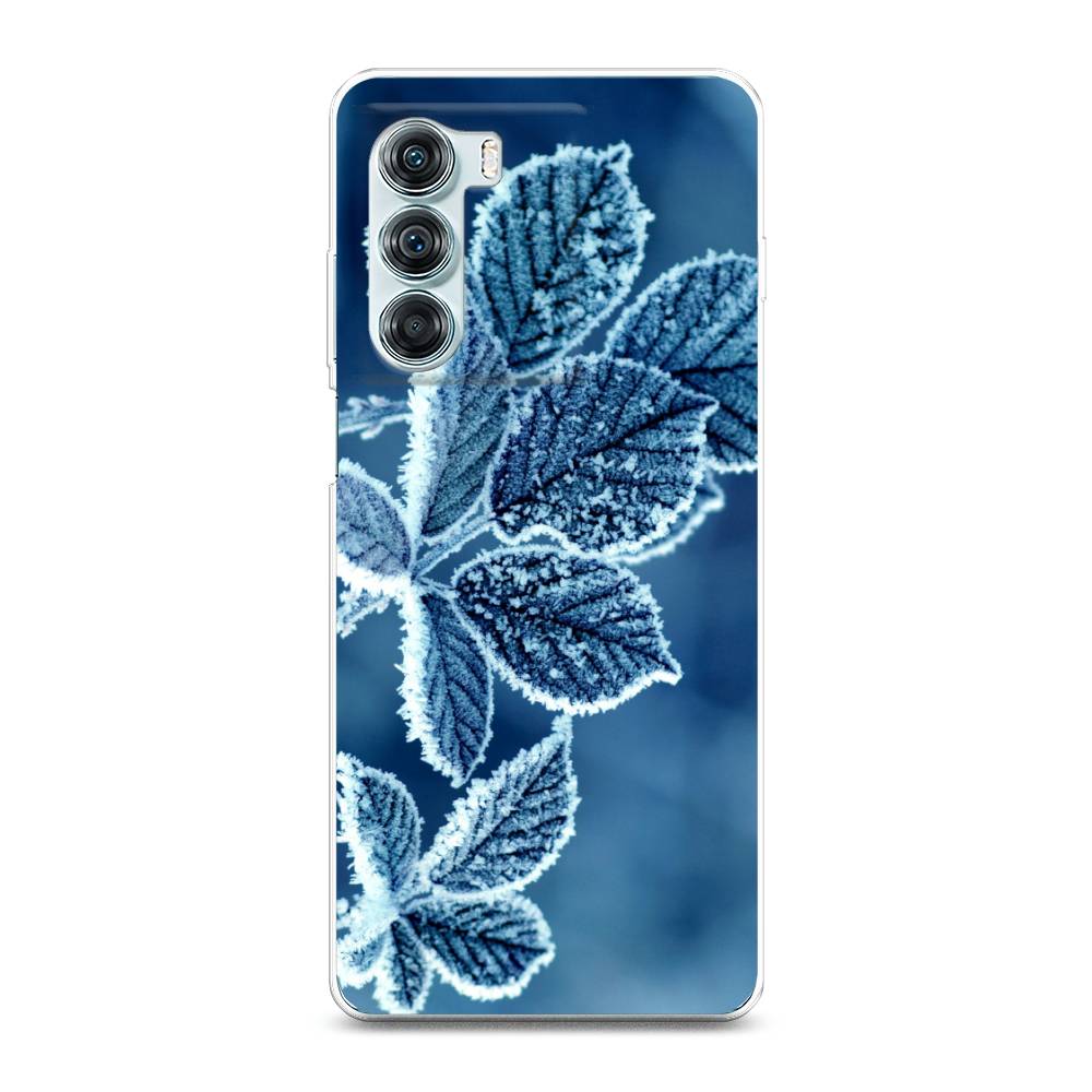 

Чехол на Motorola Moto Edge S30 "Зима 6", Голубой;белый, 243050-2