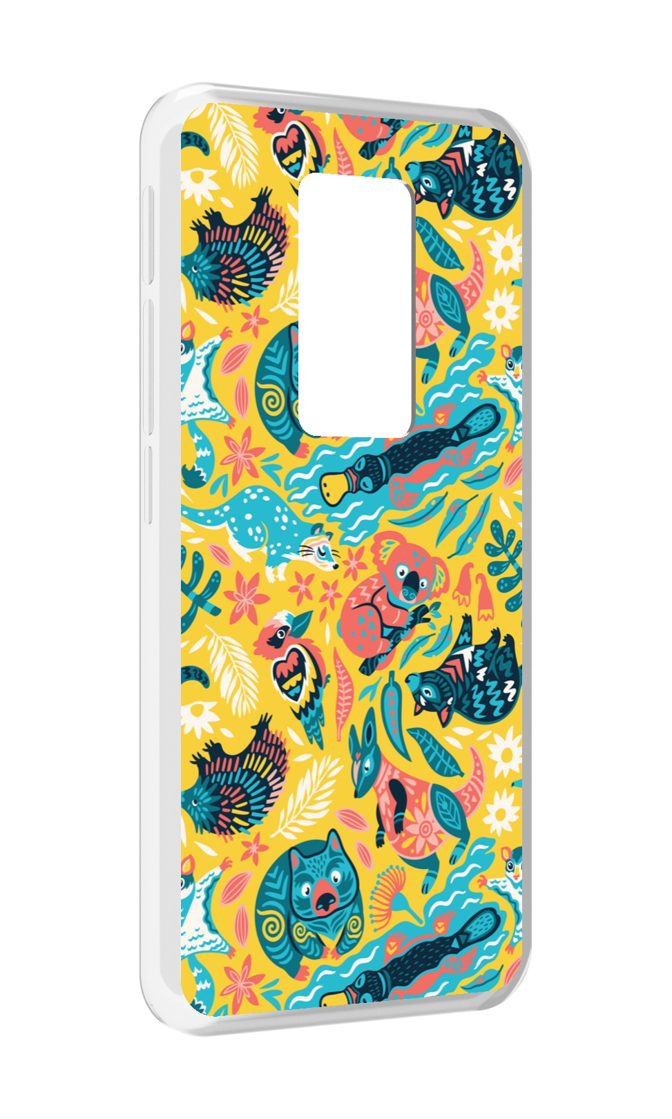 

Чехол MyPads seamless-pattern для Motorola Defy 2021, Прозрачный, Tocco