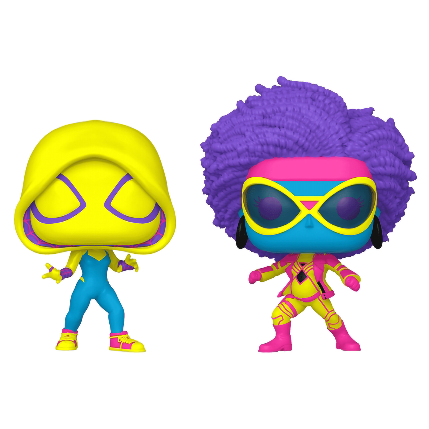

Фигурка Funko POP! Bobble Marvel SpiderGwen and SpiderWoman 2PK BLKLT
