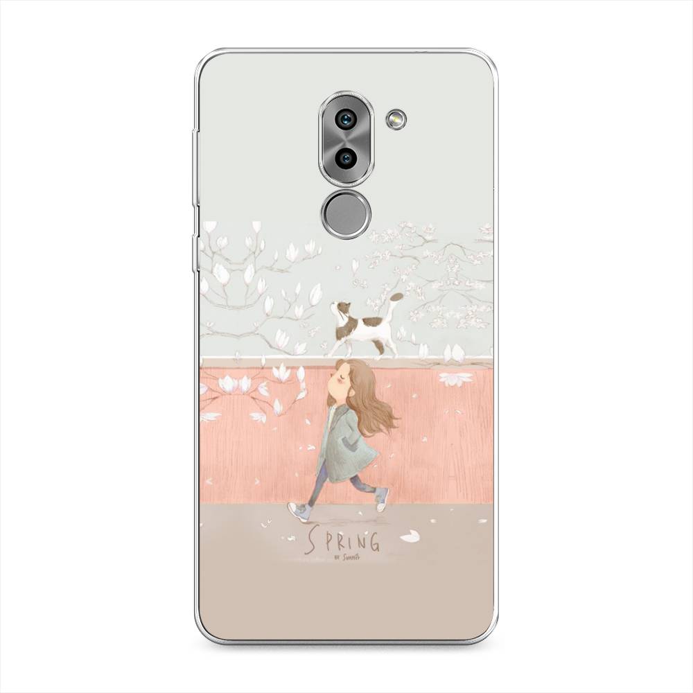 

Чехол Awog на Honor 6X "Девочка-весна", Разноцветный, 60750-7