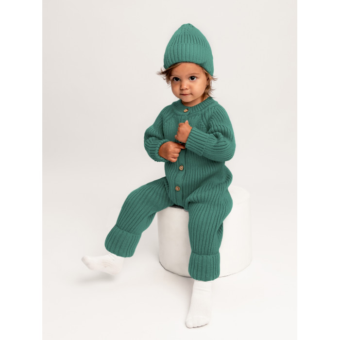 

Комбинезон детский Amarobaby AB-OD22-PLT5, зеленый, 86, AB-OD22-PLT5
