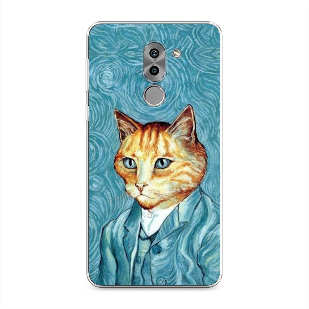 

Чехол Awog на Honor 6X "Кот Ван Гог", Разноцветный, 60750-2