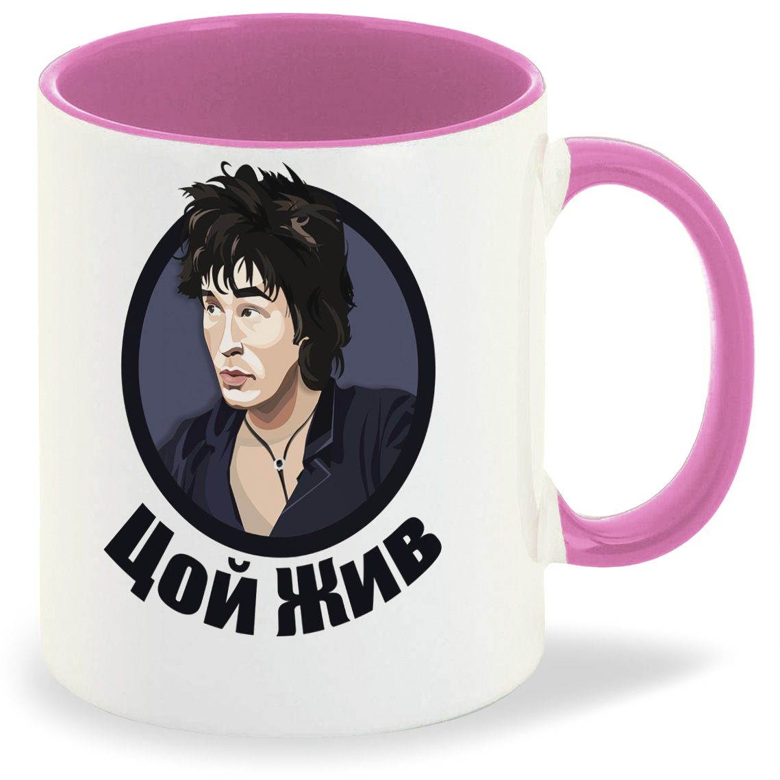 

Кружка CoolPodarok Легенда Певец.Цой Жив, Легенда Певец.Цой Жив