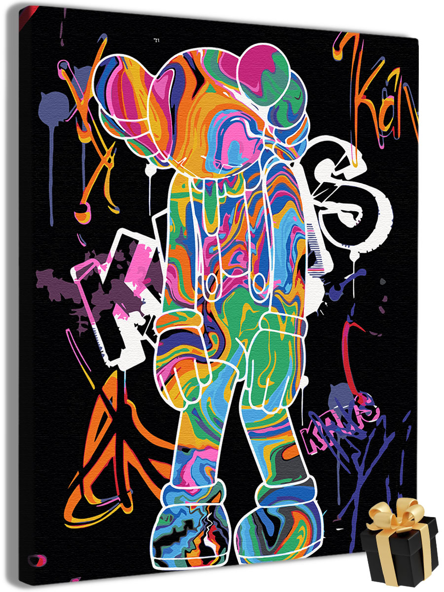 

Картина по номерам Арт-студия Unicorn Kaws N-3031 40x50 см, Kaws
