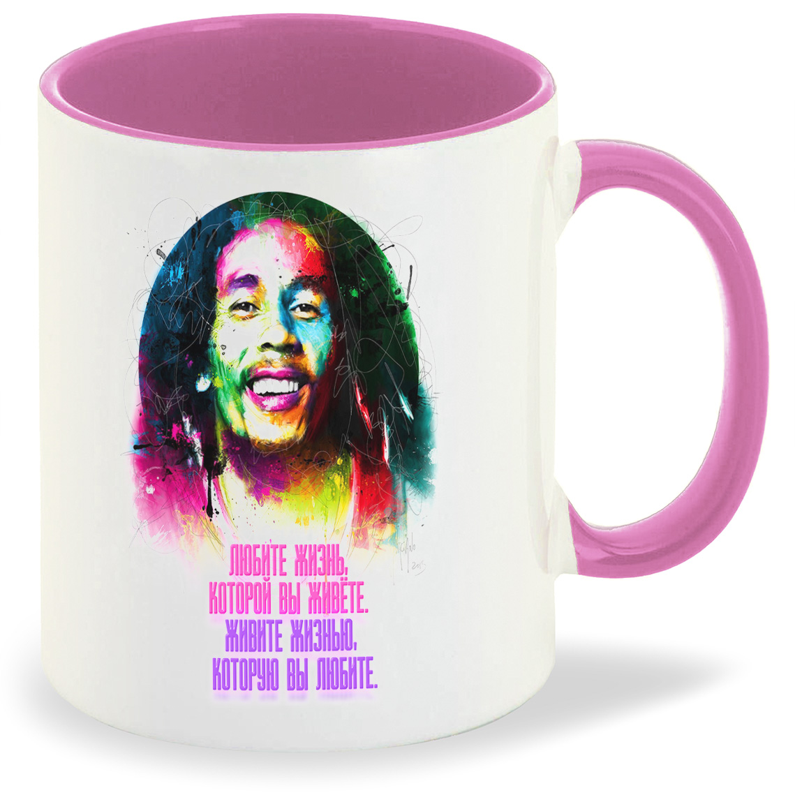 

Кружка CoolPodarok Легенда Bob Marley, Легенда Bob Marley