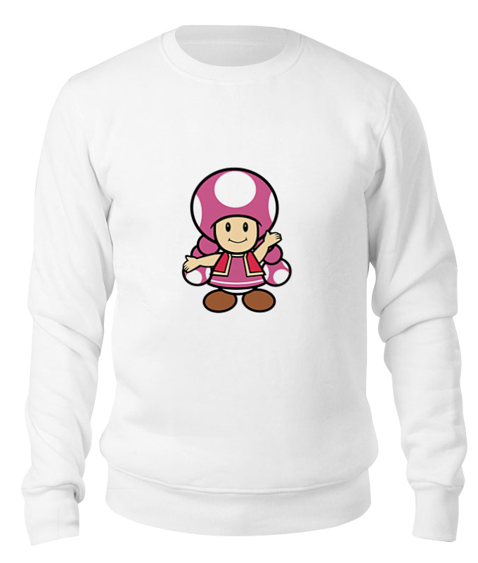 

Свитшот унисекс Printio Toadette (mario) белый L, Toadette (mario)