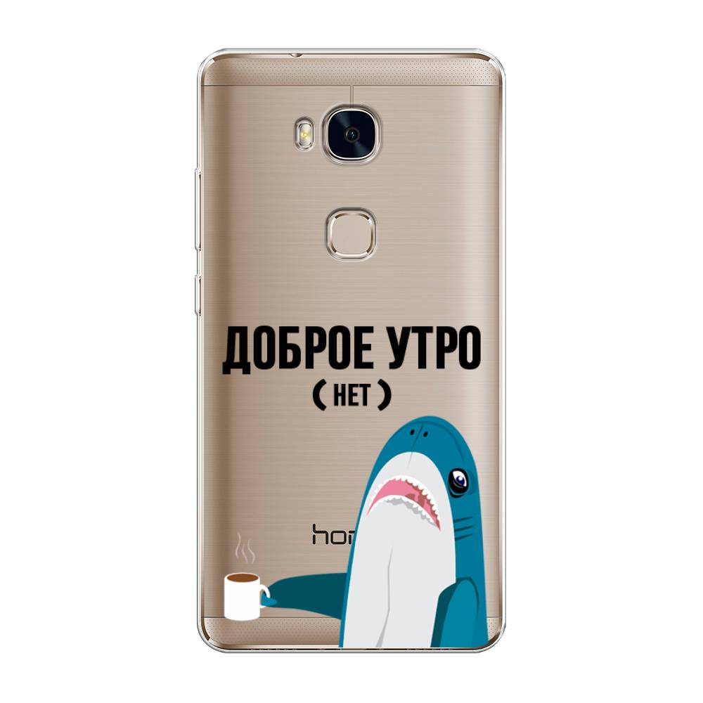 

Чехол Awog на Honor 5X "Доброе утро", Разноцветный, 60550-2