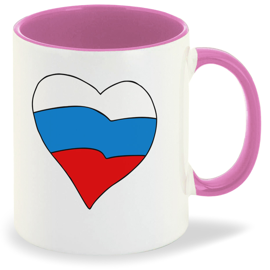 

Кружка CoolPodarok Илюстрация. Флаг России, Илюстрация. Флаг России