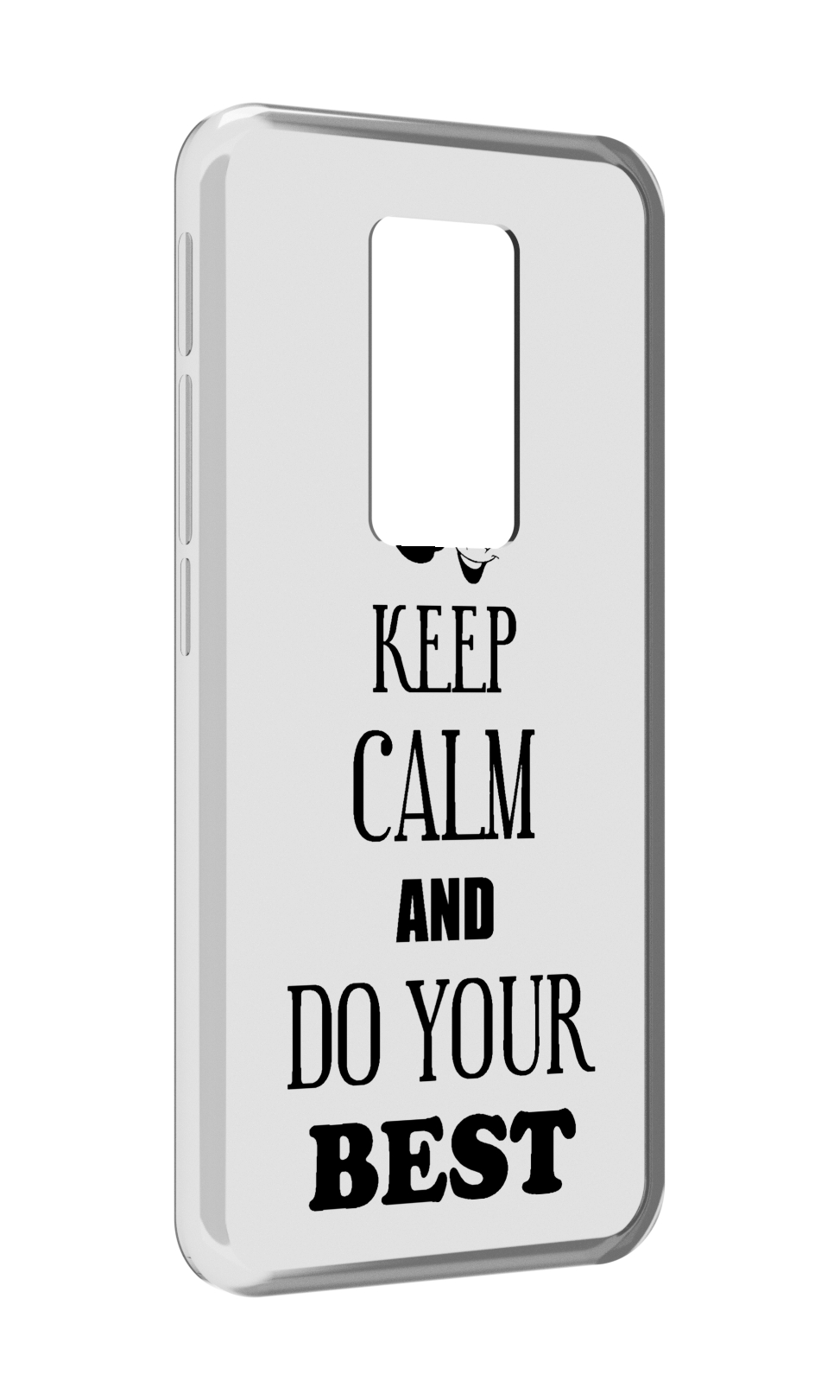 

Чехол MyPads keep-calm-and для Motorola Defy 2021, Прозрачный, Tocco
