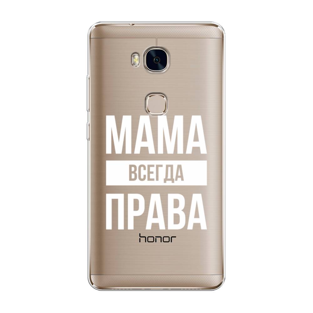 фото Чехол awog "мама права" для honor 5x