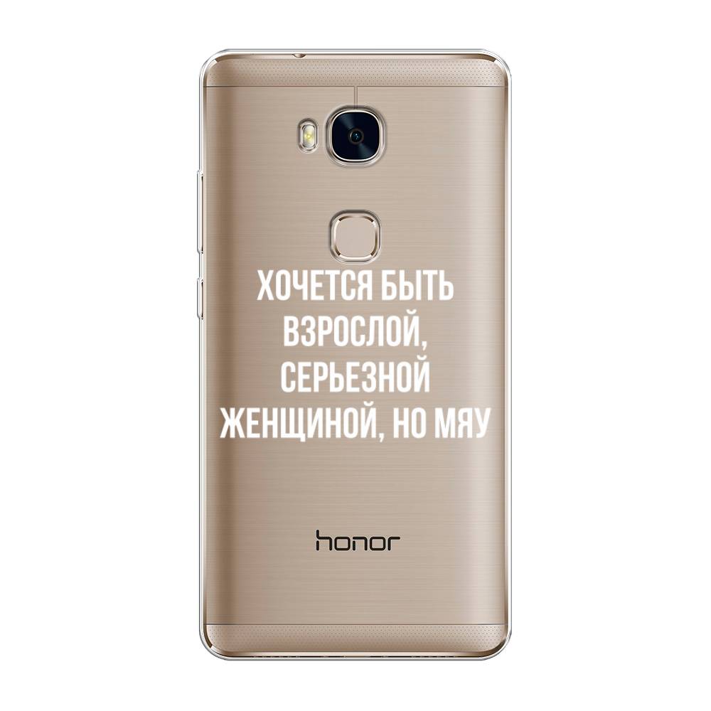 

Чехол Awog на Honor 5X "Серьезная женщина", Разноцветный, 60550-6