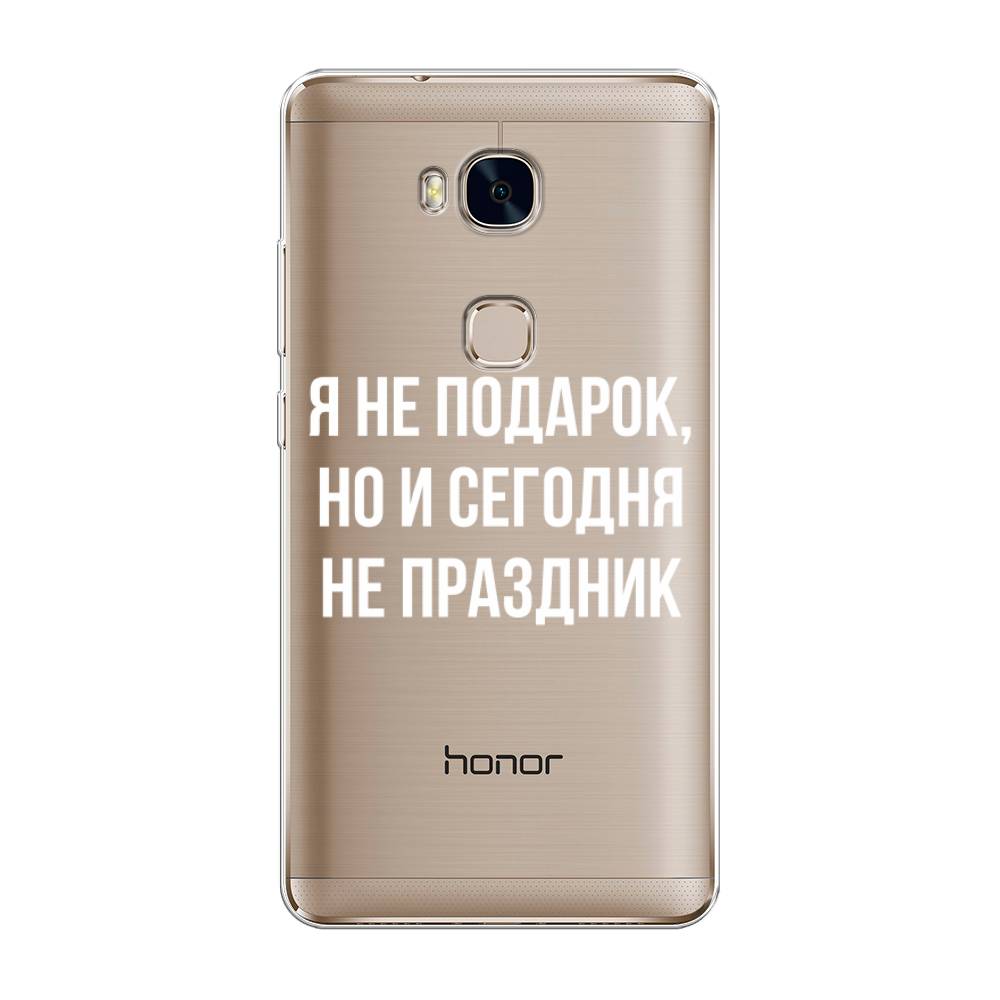 

Чехол Awog на Honor 5X "Я не подарок", Разноцветный, 60550-6