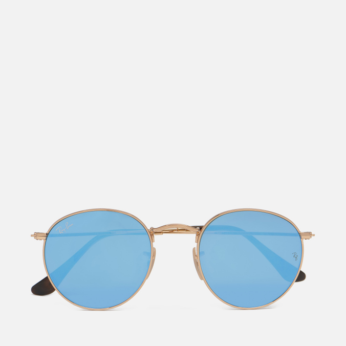 

Солнцезащитные очки унисекс Ray-Ban Round Metal, золотой, Round Metal