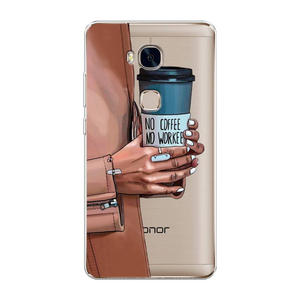 

Чехол Awog на Honor 5X "No coffee", Разноцветный, 60550-7